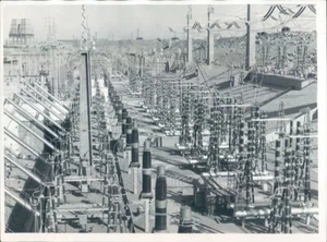 Press Photo Electrical Components Power Station Aswan Dam Egypt - Picture 1 of 2