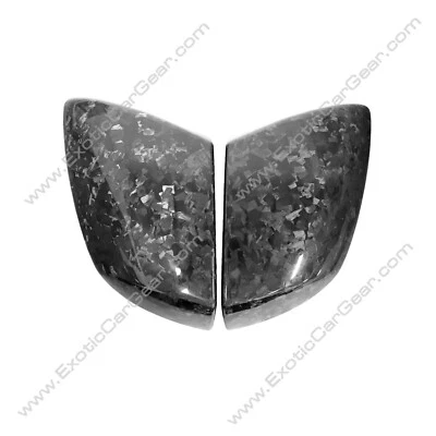 Tapas de espejos retrovisores forjados de fibra de carbono Lamborghini Huracan EVO/Tecnica Foto 1 de 4