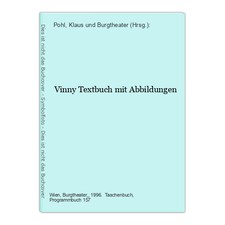 Vinny Textbuch mit Abbildungen Pohl, Klaus und Burgtheater (Hrsg.):