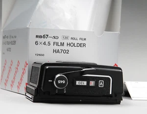 Mamiya RB67 pro-SD Rollfilmmagazin 6x4,5cm - Mamiya Roll Film Holder HA702 Dos - Bild 1 von 2