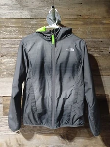 Boy's The North Face Windwall Reversible Hooded Full Zip Jacket Size Large 14-16 - Picture 1 of 13