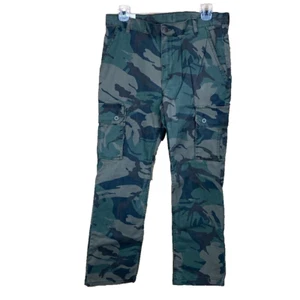 Wrangler Camouflage Slim Straight Husky Cargo Pants NWT Size 16 1316 - Picture 1 of 8