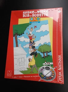 Jeu Nathan Bob et Bobette Peinture au N° Suske en Wiske ETAT NEUF sous cello - Picture 1 of 2