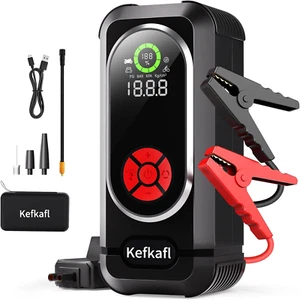 Portable Car Jump Starter with Air Compressor, 4500A 150PSI Car Battery Jump St - Picture 1 of 7