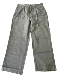 Polo Ralph Lauren Mens Straight Leg Cotton Gray Chino Pants 36x28 - Picture 1 of 9