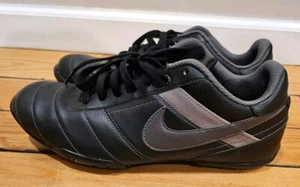 Nike Street Pana II Hombres Zapatos Talla 10 Negro Cuero Tenis Informales 395926-002 - Imagen 1 de 6