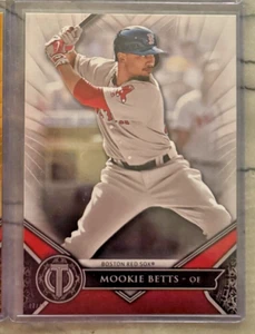 2017 Topps Tribute #24 Mookie Betts 5x7 Jumbo S/N 03/49 - Beautiful - Picture 1 of 2