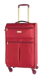 Samantha Brown Lightweight 26" Spinner Luggage-Burgundy-NWT - Picture 1 of 8