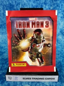 Marvel Iron Man 3 Movie Unopened Sealed Sticker Packet Panini 2013 - Picture 1 of 2