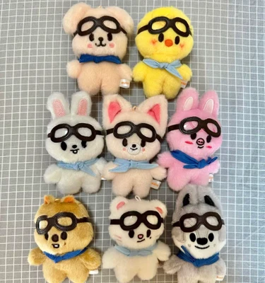 MARKENLOS SKZOO Stray Kids 3rd Fanmeeting Goods Plush Doll PILOT Series Doll Keychain Gift