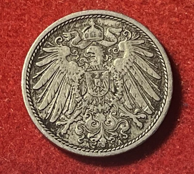 Germany 10 Pfennig 1898 A Copper-Nickel Coin KM#12 T9006 - Image 1 of 2