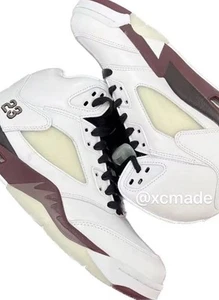 NEW UNRELEASED A Ma Maniére Retro Air Jordan 5 Violet Ore Burgundy Crush Sz 13 M - Picture 1 of 10