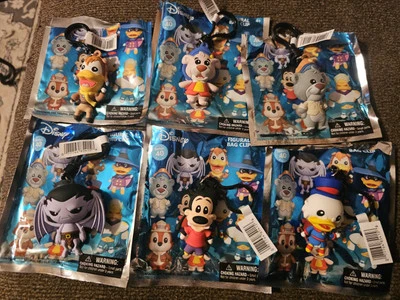 Clip de bolsa 3D figurativo serie Disney 40 - Lote de 6  Foto 1 de 3