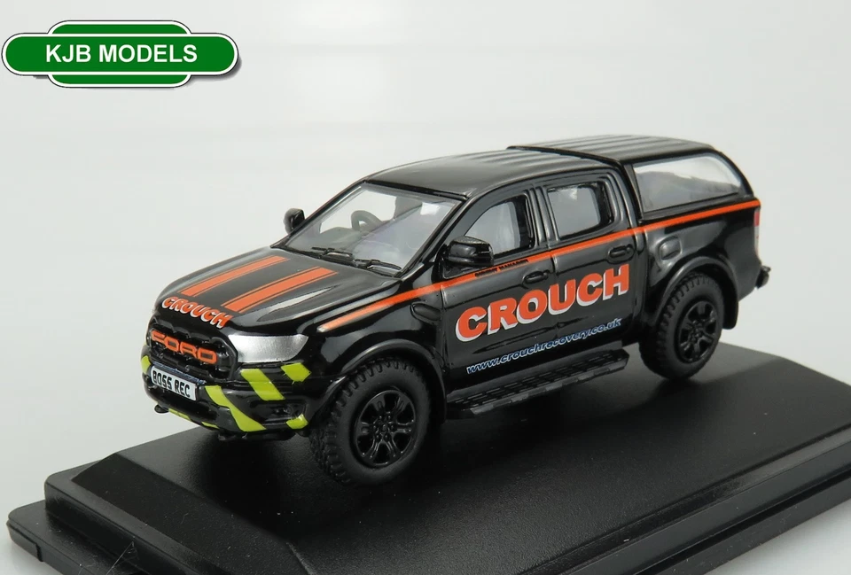OO Gauge Oxford Diecast 1 76 76FR004 Ford Ranger Hard Back Crouch Recovery