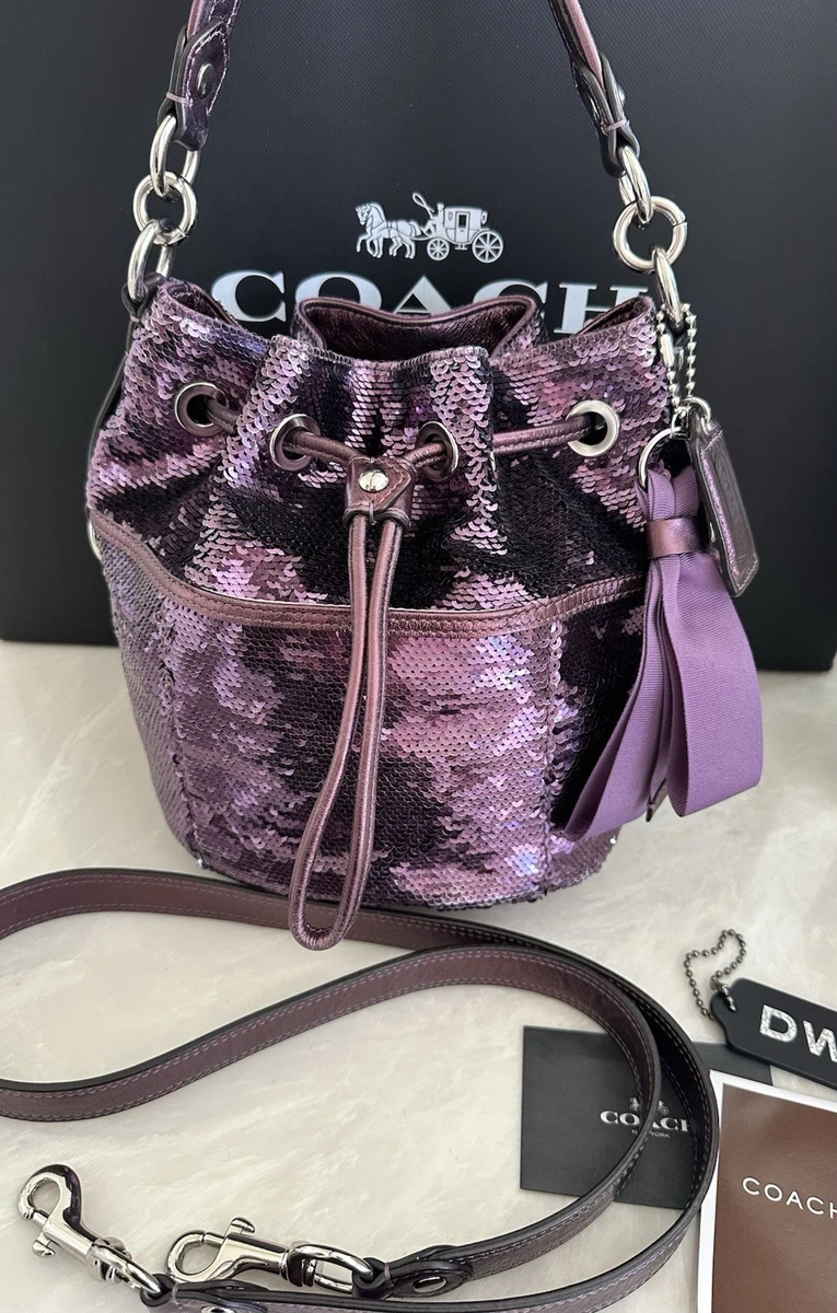 Coach Sequin Purple Bags & Handbags for Women for sale - eBay