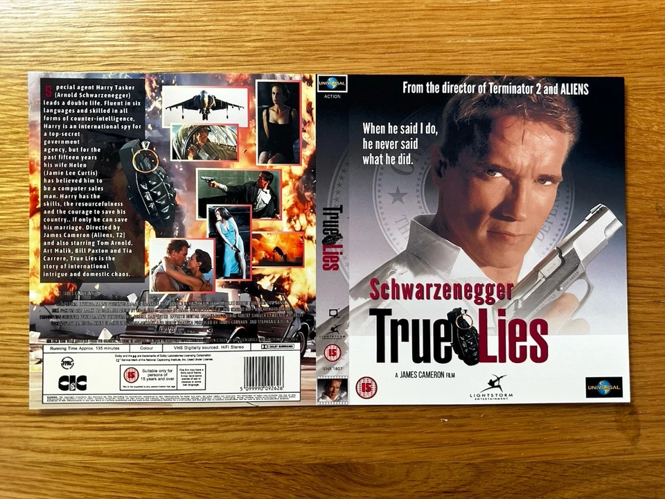 True Lies Custom Sleeve 4K UHD Blu Ray - Bild 1 von 1