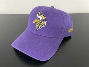 2024 Minnesota Vikings New Era NFL 9TWENTY Purple Adjustable Strapback Dad Hat - Picture 1 of 4