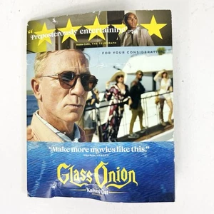 Glass Onion FYC Netflix Blu Ray Award Screener Promo For Your Consideration - Bild 1 von 4