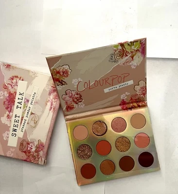 Colourpop Sweet Talk Pressed Powder Palette 12 Color New In Box ( 1 Color Damage - Image 1 of 4