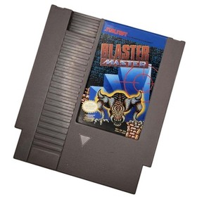 Blaster Master Nintendo NES cartuccia gioco pulita Sunsoft azione fantascientifica