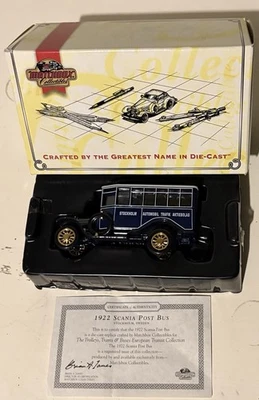 Matchbox Collectibles YET04-M 1922 Scania Post Bus Stockholm Sweden - Image 1 of 2