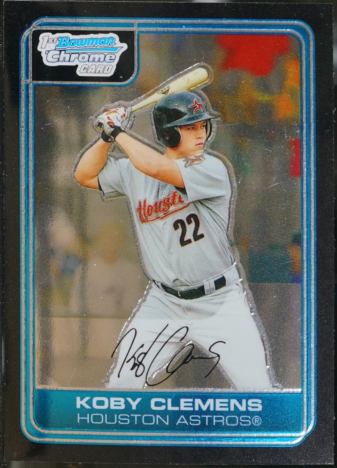 2006 Bowman Chrome - Prospects Baseball Koby Clemens #BC111 NM - Image 1 of 1