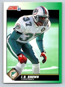 1991 Score - J.B. Brown #307 - Picture 1 of 2