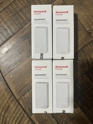 NIB X4 5816WMWH HONEYWELL HOME RESIDEO WIRELESS DOOR/WINDOW CONTACTS & MAGNETS - Image 1 of 2