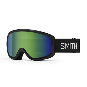 Smith Snowday Kids Ski / Snow Goggles Black Frame, Green Sol-X Mirror Lens OTG - Picture 1 of 1