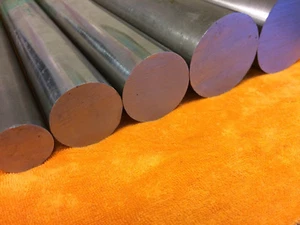 BRIGHT MILD STEEL Round Bar Rod Billet Spacer 3/16" to 2" Dia up to 1000mm long - Picture 1 of 6