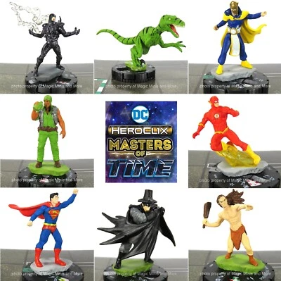CUR Masters of Time 43 HeroClix SET Batman Dr. Fate Beast Boy Flash Black Beetle Foto 1 de 4