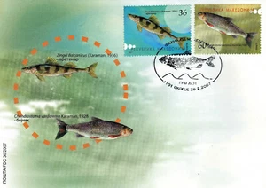 Republic of North Macedonia/2007/FDC/Animals/Fish - Picture 1 of 3