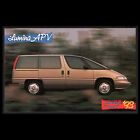 1993 Chevrolet LUMINA APV : Concessionnaire d'origine NEUF carte postale promotionnelle INUTILISÉE ÉTAT +