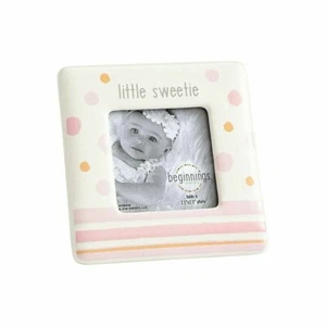 Baby Girl Gift Pink Photo Frame*NURSERY*Present*NIB*BABY SHOWER*4058456 - Picture 1 of 2