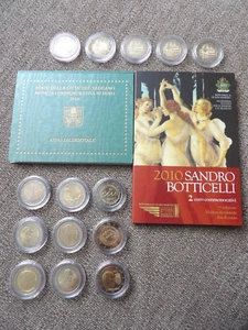 Full Set of 16 coins 2 euro 2010 year (Finland ,Vatican , San Marino,Italy - Picture 1 of 16