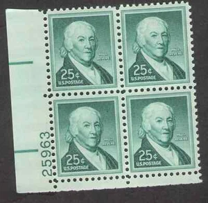 US. 1048. 25c. Paul Revere, PB4 #25963 LL. MNH. 1958 - Picture 1 of 2