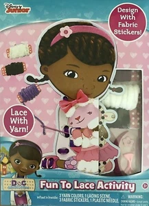 Disney Doc McStuffins Fun To Lace Activity Art Craft Set - Picture 1 of 2