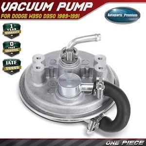 Mechanical Vacuum Pump for Dodge D250 D350 W250 W350 1989-1991 5.9L Turbocharged - Picture 1 of 11