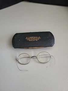 Vintage Brille (alt) mit Etui - Bild 1 von 12