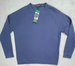 Suéter Banana Republic Crew para Hombres XL Azul Ligero Cómodo - Imagen 1 de 16