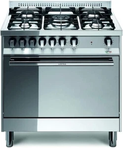 LOFRA PG96GVT/C CUCINA PROFESSIONALE CON FORNO DA 90 CM 5 FUOCHI ACCIAIO INOX - Foto 1 di 1