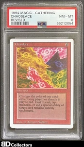 REVISED CHAOSLACE PSA 8 1994 Magic The Gathering MTG NM MT - Picture 1 of 2
