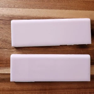 Vintage Pink Bullnose Wall Border Tiles Lot Of 2 American Olean - Picture 1 of 8