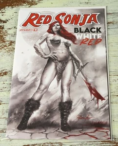Cómic de dinamita Sonja roja casi nueva: negro, blanco, rojo #1 (2021) - Imagen 1 de 1