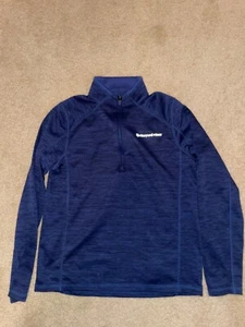 Vineyard Vines Performance Boys Quarter Zip Performance Large Blue - Picture 1 of 3