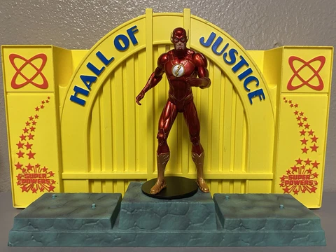 DC Collectibles New 52 Justice League Figure Flash Metallic VS Villains 7 Pack Cover