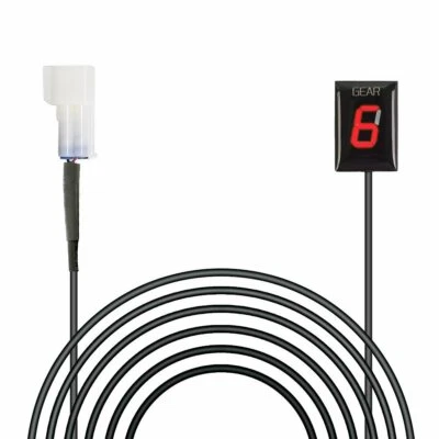 Indicador de engranaje de motocicleta LED rojo para Kawasaki ZX-6R ER-6N/F ER-4N KLE650 Vulcan Foto 1 de 4