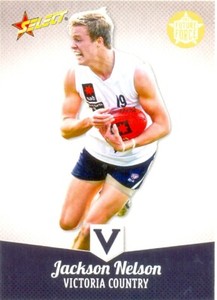 2013 Select AFL Future Force series card 62 - Jackson Nelson - Victoria Country