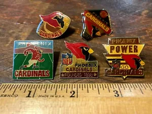 Phoenix Cardinals NFL Football Spilla Acciaio VINTAGE! Arizona - Foto 1 di 2