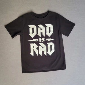 The Childrens Place Dad Is Rad Boys Shirt Unisex Sz M 7/8 - Picture 1 of 3